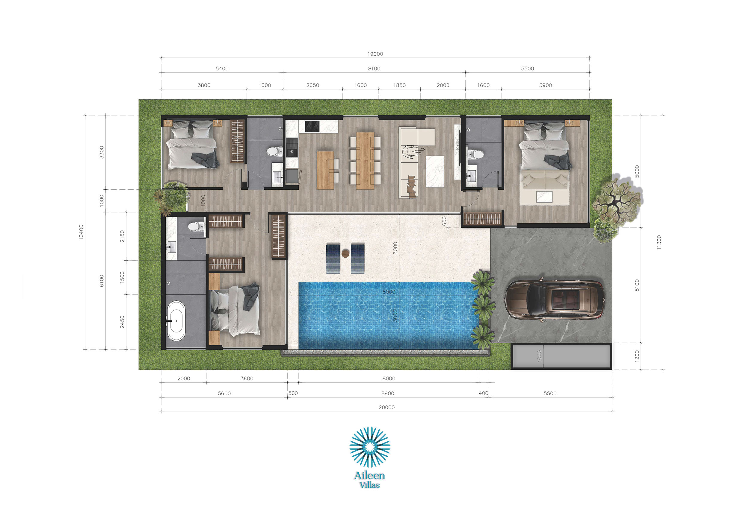 3 BR
